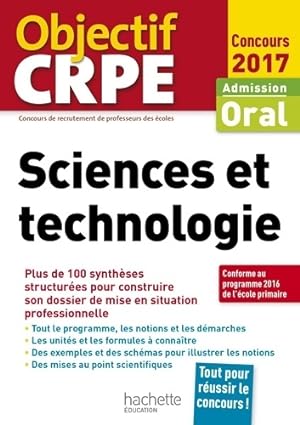 CRPE en fiches : Sciences et technologie - 2017 - Jack Guichard