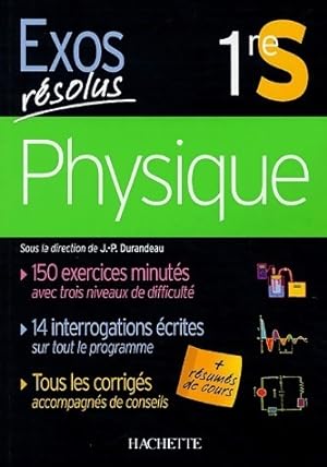 Physique 1?re S - Jean-Pierre Durandeau