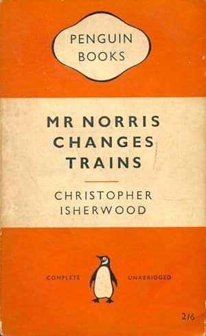 Imagen del vendedor de Mr Norris changes train - Christopher Isherwood a la venta por Book Hmisphres
