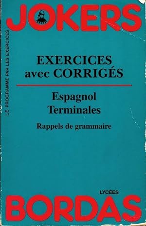 Espagnol Terminales - Marie-Jos? Fabre