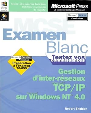 Gestion d'inter-reseaux tcp/ip sur windows nt 4. 0 - Robert Sheldon