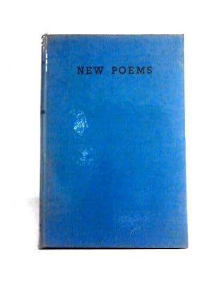 Imagen del vendedor de New Poems a la venta por World of Rare Books