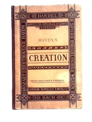 Seller image for The Creation, an Oratorio in Vocal Score for sale by World of Rare Books