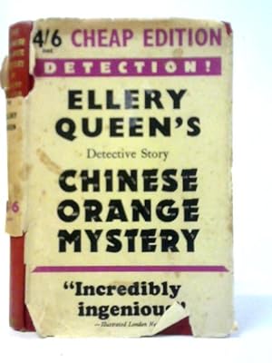 Seller image for The Chinese Orange Mystery: A Problem in Deduction for sale by World of Rare Books