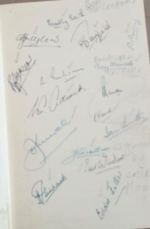 Behind The South African Tests (Signed by most of the S.A. Greats of this era - The Cricket playe...
