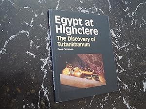 Imagen del vendedor de EGYPT AT HIGHCLERE - The Discovery of Tutankhamun a la venta por Ron Weld Books