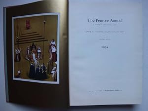 Image du vendeur pour The Penrose Annual. A Review of the Graphic Arts. Volume XLVIII, 1954. mis en vente par Antiquariaat De Boekenbeurs