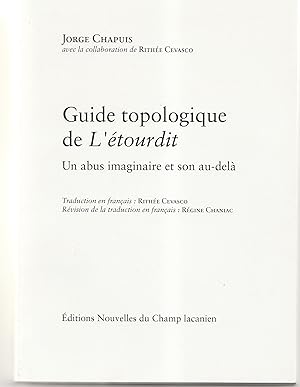 Guide topologique de L'étourdit. Un abus imaginaire et son au-delà.