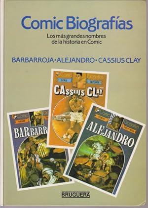 Imagen del vendedor de COMIC BIOGRAFIAS BARBARROJA - ALEJANDRO - CASSIUS CLAY. TOMO 3 a la venta por LIBRERIA TORMOS