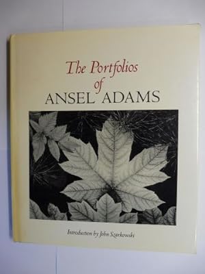 Seller image for The Portfolios of ANSEL ADAMS *. for sale by Antiquariat am Ungererbad-Wilfrid Robin
