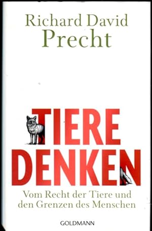 Bild des Verkufers fr Tiere denken - Vom Recht der Tiere und den Grenzen des Menschen zum Verkauf von Bcher & Meehr