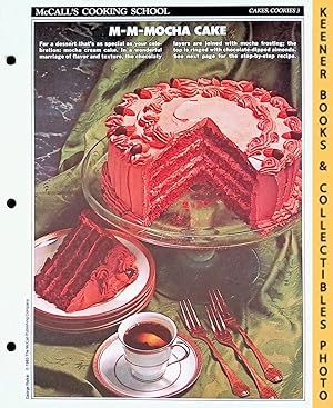 McCall's Cooking School Recipe Card: Cakes, Cookies 3 - Mocha Cream Cake : Replacement McCall's R...