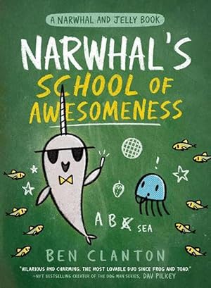 Bild des Verkufers fr Narwhal's School of Awesomeness (A Narwhal and Jelly Book #6) (Paperback) zum Verkauf von Grand Eagle Retail