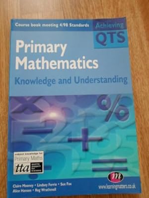 Seller image for Primary Mathematics: Knowledge and Understanding for sale by WeBuyBooks