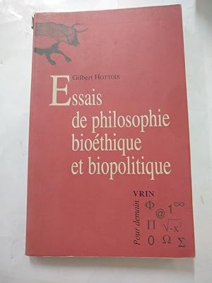 Bild des Verkufers fr Essais de philosophie biothique et biopolitique zum Verkauf von Libros nicos