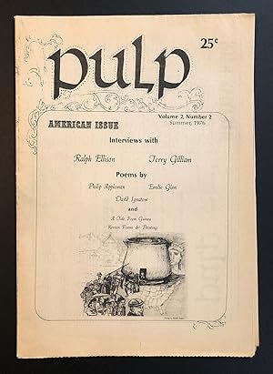 Immagine del venditore per Pulp, Volume 2, Number 2 (Summer 1976) - includes interviews with Ralph Ellison and Terry Gilliam venduto da Philip Smith, Bookseller