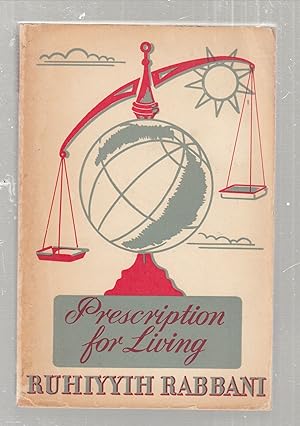 Seller image for Prescription For Living for sale by Old Book Shop of Bordentown (ABAA, ILAB)