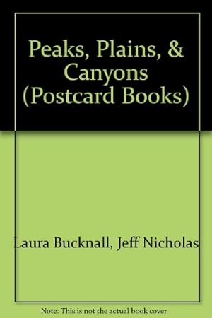 Bild des Verkufers fr Peaks, Plains, & Canyons (Postcard Books) zum Verkauf von WeBuyBooks