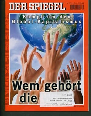 Bild des Verkufers fr Der Spiegel. Ausgabe: 23.7.2001. Nr. 30 zum Verkauf von Antiquariat Bookfarm