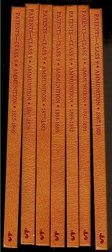 Seller image for PATENTS FOR INVENTIONS. ABRIDGMENTS OF SPECIFICATIONS. CLASS 9 AMMUNITION, TORPEDOES, EXPLOSIVES AND PYROTECHNICS. 7 Volume Set Covering Perior 1855 through 1900. #52 of 550. for sale by Circle City Books