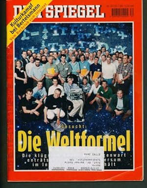 Bild des Verkufers fr Der Spiegel. Ausgabe: 26.7.1999. Nr.30 zum Verkauf von Antiquariat Bookfarm