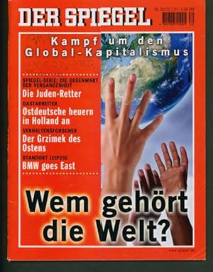 Bild des Verkufers fr Der Spiegel. Ausgabe: 23.7.2001. Nr. 30 zum Verkauf von Antiquariat Bookfarm