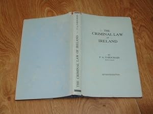Seller image for The Criminal Law of Ireland for sale by Dublin Bookbrowsers