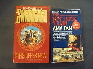 Seller image for 2 PBs Shanghai by Christopher New; The Joy Luck Club by Amy Tan for sale by Joseph M Zunno