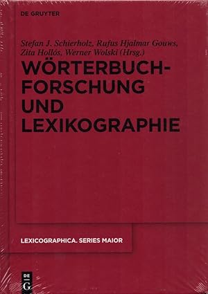 Seller image for Wrterbuchforschung und Lexikographie. Mit 50 Ill. (= Lexicographica. Series Maior, Band 151). for sale by Buch von den Driesch