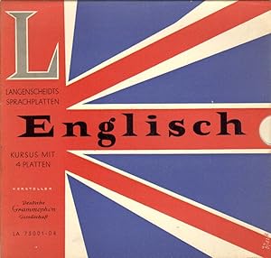 Langenscheidts Sprachplatten: Englisch. Kursus mit 4 Platten.