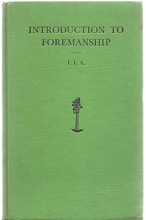 Introduction to Foremanship