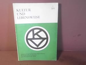 Bild des Verkufers fr Erforschung der Traditionen der Forst-, Wald- und Glashttenarbeiter - Erschlieung ihrer Denkmale und Sachzeugen. Kolloquium des Kulturbundes anllich der 17. Arbeiterfestspiele der DDR im Bezirk Suhl am 3. Juli 1978 in Meiningen ; (Protokollband). (= Kultur und Lebensewise, Heft 1/1979). zum Verkauf von Antiquariat Deinbacher