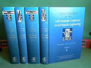 Seller image for Earthquake Engineering. - in vour Volumes. Proceedings of the 10th European Conference, Vienna, Austria, 28 August-2 September 1994. for sale by Antiquariat Deinbacher