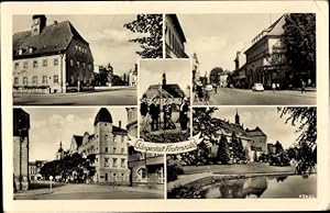 Bild des Verkufers fr Ansichtskarte / Postkarte Finsterwalde in Brandenburg, Sngerstadt, Teilansichten zum Verkauf von akpool GmbH