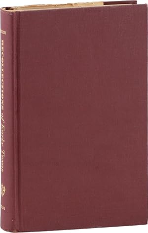 Bild des Verkufers fr Recollections of Early Texas. The Memoirs of John Holland Jenkins [Inscribed] zum Verkauf von Lorne Bair Rare Books, ABAA