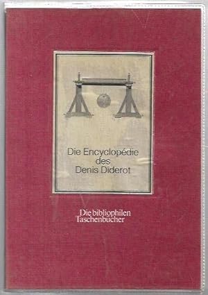 Seller image for Die Encyclopdie des Denis Diderot. Eine Auswahl. Herausgegeben und mit einem Nachwort von Karl-Heinz Manegold. for sale by City Basement Books