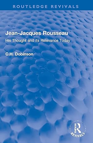 Bild des Verkufers fr Jean-Jacques Rousseau zum Verkauf von moluna