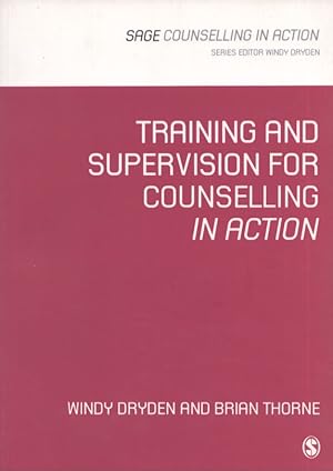 Seller image for Training and Supervision for Counselling in Action for sale by Moraine Books