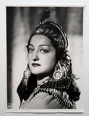 Georgine von Milinkovic - orig. s/w Vintage auf Baryt, 18x24 cm, Foto: Fayer, Wien um 1955 / Silb...