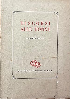 DISCORSI ALLE DONNE