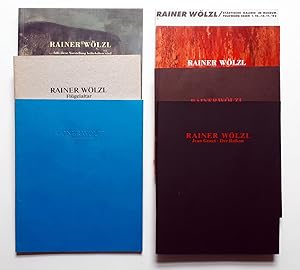 Imagen del vendedor de Rainer Wlzl - Zu Samuel Beckett - Der Verwaiser / Jean Genet - Der Balkon / Rot-Schwarz / Haut / Monochrom / Flgelaltar / Rainer Wlzl - Folkwang Museum Essen 1992 - 7 Kataloge a la venta por Verlag IL Kunst, Literatur & Antiquariat