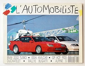 L'AUTOMOBILISTE N° 74 nov. déc. 1987, Revue