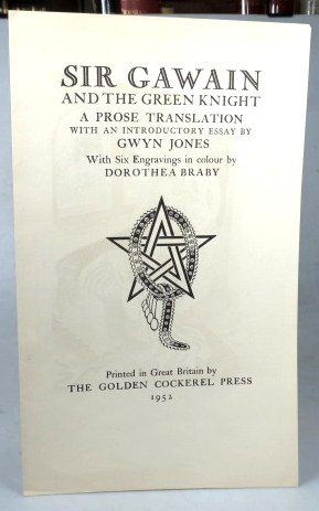 Bild des Verkufers fr [Prospectus for] Sir Gawain and the Green Knight zum Verkauf von Bow Windows Bookshop (ABA, ILAB)