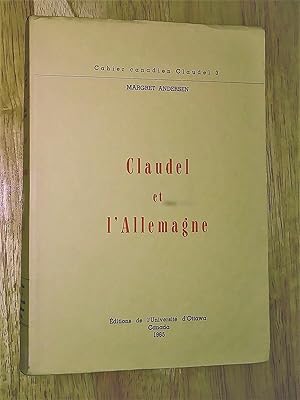Seller image for Claudel et l'Allemagne for sale by Claudine Bouvier