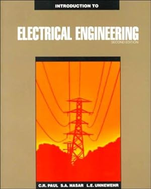 Immagine del venditore per Introduction To Electrical Engineering (McGraw Hill Series in Electrical and Computer Engineering) venduto da WeBuyBooks