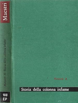 Immagine del venditore per Storia della Colonna infame venduto da Biblioteca di Babele