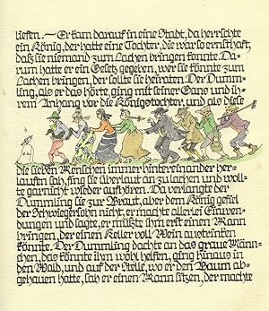 Bild des Verkufers fr Die goldene Gans und Doktor Allwissend. zum Verkauf von Antiquariat Sabine Keune