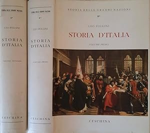 Bild des Verkufers fr Storia d'Italia 2 vol. zum Verkauf von Biblioteca di Babele