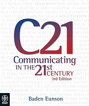 Seller image for Communicating in the 21st Century for sale by WeBuyBooks