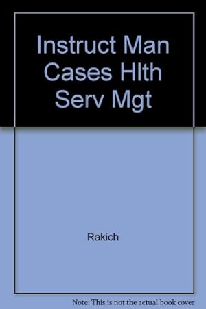 Seller image for I.M. for Cases in Health Services Management for sale by WeBuyBooks